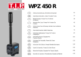 T.I.P. WPZ 450 R Instrukcja obsługi