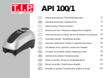 T.I.P. API 100/1 Instrukcja obsługi