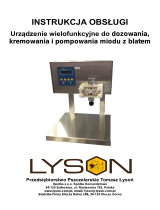 Lysonw204001Z Dozownik do miodu z modułem zębatym z blatem-CLASIC