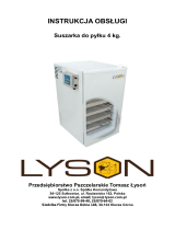 LysonW20410 Suszarka do pyłku 4 kg