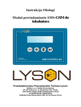 Lyson Sterownik powiadomień SMS-GSM do inkubatora Instrukcja obsługi