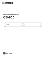 Yamaha CS-800 instrukcja