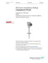 Endres+Hauser KA Liquiphant FTL64 Short Instruction