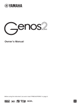 Yamaha Genos2 Instrukcja obsługi