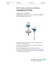 Endres+Hauser KA Liquiphant FTL64 Short Instruction