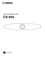 Yamaha CS-500 instrukcja