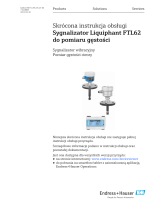 Endres+Hauser KA Liquiphant FTL62 Density Short Instruction