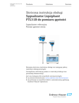 Endres+Hauser KA Liquiphant density FTL51B Short Instruction