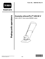 Toro eHoverPro 450 Instrukcja obsługi