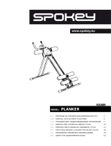 Spokey PLANKER Instrukcja obsługi