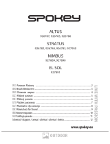 Spokey Stratus Instrukcja obsługi