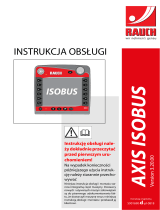 Rauch AXIS M W ISOBUS Instrukcja obsługi