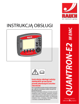 Rauch QUANTRON-E2 AXIS-M 30.1 EMC / AXIS-M 30.1 EMC+W Instrukcja obsługi