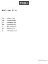 Miele PFD 104 SCVi XXL Installation Plan