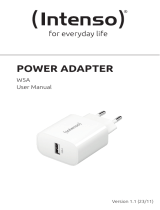 Intenso Power Adapter W5A Instrukcja obsługi