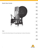 Behringer TM1 Skrócona instrukcja obsługi