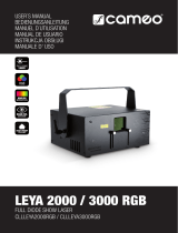 Cameo LEYA 3000 RGB Instrukcja obsługi