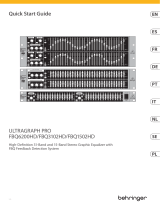 Behringer FBQ1502HD Skrócona instrukcja obsługi