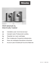 Miele PDR 928 Installation Plan