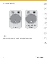 Behringer MS16 Skrócona instrukcja obsługi