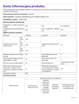 Dometic HiPro Alpha C60S | Product Information Sheet PL Informacje o produkcie