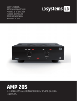 LD Systems AMP 205 Instrukcja obsługi