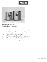 Miele PDR 928 Installation Plan