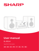 Sharp XL-B514(BK) Instrukcja obsługi