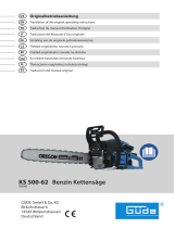 Güde Benzin-Kettensäge KS 450-55 Instrukcja obsługi