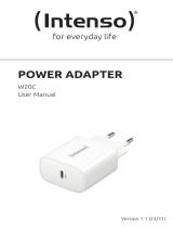 Intenso Power Adapter W20C Instrukcja obsługi