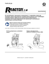 Graco 3A2250ZAE, dozownik wieloskładnikowy Reactor E-10 Instrukcja obsługi