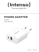 Intenso Power Adapter W40CC GaN Instrukcja obsługi