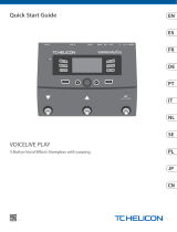 TC HELICON VOICELIVE PLAY Skrócona instrukcja obsługi