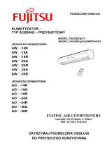 Fujitsu AWY18ABA-W Instrukcja obsługi