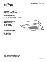 Fujitsu AOY25ANAL AUY25ALD-W Instrukcja obsługi