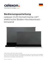 Celexon CLR HomeCinema UST 265 x 149 cm wysokokontrastowy elektryczny ekran podłogowy 120" 16:9 Instrukcja obsługi