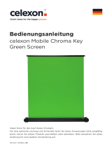 Celexon Mobile Chroma Key Green Screen 150 x 180 cm Instrukcja obsługi