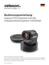 Celexon PTZ camera Full HD video conferencing system VKS2040 Instrukcja obsługi