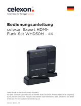 Celexon Expert HDMI-Radio-Set WHD30M Instrukcja obsługi