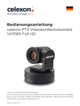 Celexon PTZ Video Conference camera VK1080 Full HD Instrukcja obsługi