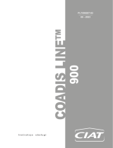 CIAT COADIS LINE 900 Instrukcja obsługi