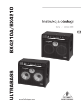 Behringer Ultrabass BX4210 Instrukcja obsługi