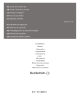 De Dietrich DFU884ES-01 Instrukcja obsługi
