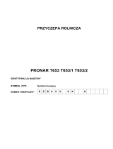 PRONAR T653 Instrukcja obsługi