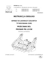 PRONAR PB1.5EW Instrukcja obsługi