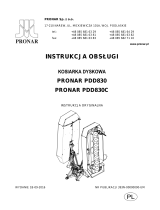 PRONAR PDD830 Instrukcja obsługi