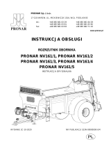 PRONAR NV161 Instrukcja obsługi
