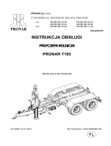 PRONAR T185 Instrukcja obsługi