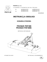 PRONAR PDF300 PDF300C Instrukcja obsługi