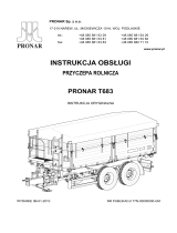 PRONAR T683 Instrukcja obsługi